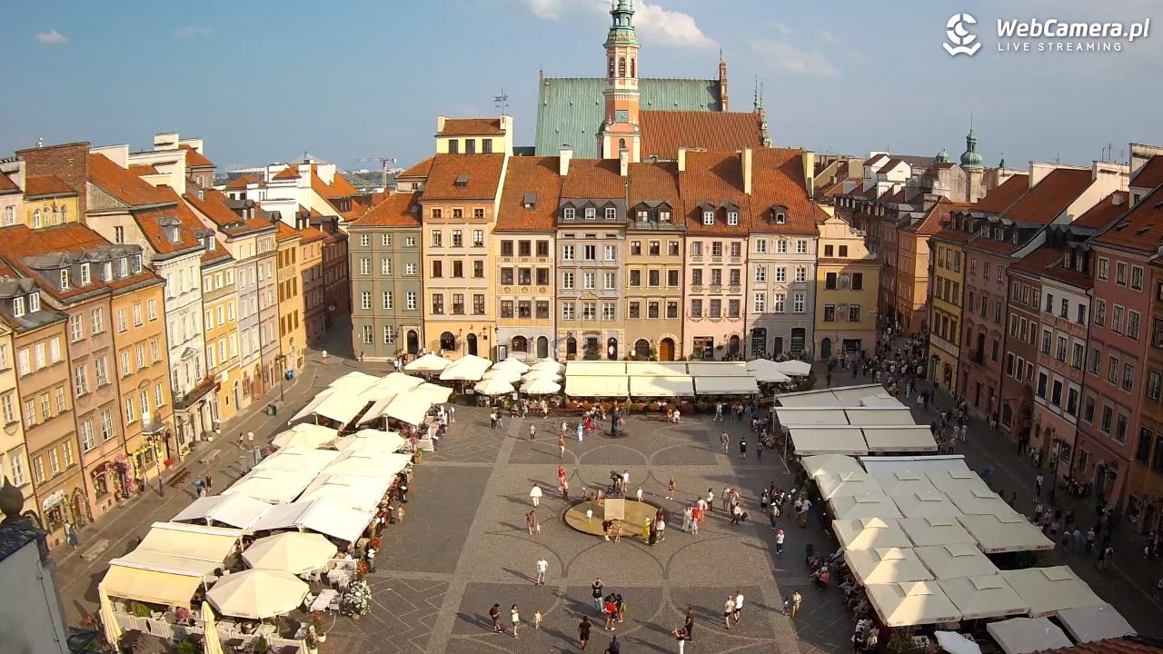 Warszawa - Rynek Starego Miasta - 19 lipiec 2026, 17:21