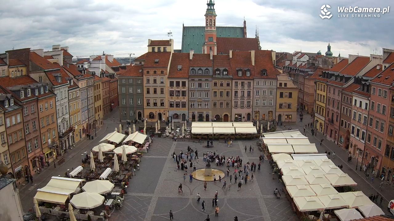 Warszawa - Rynek Starego Miasta - 21 lipiec 2026, 17:58