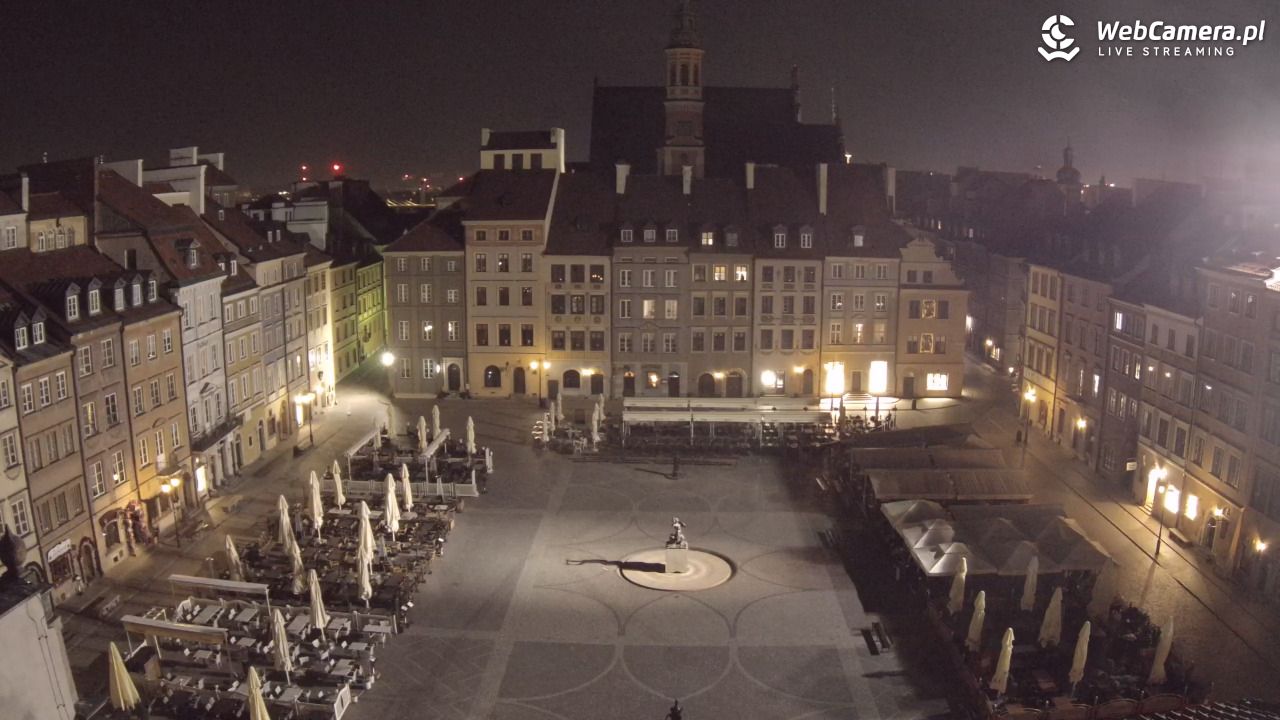 Warszawa - Rynek Starego Miasta - 21 kwiecień 2026, 01:41