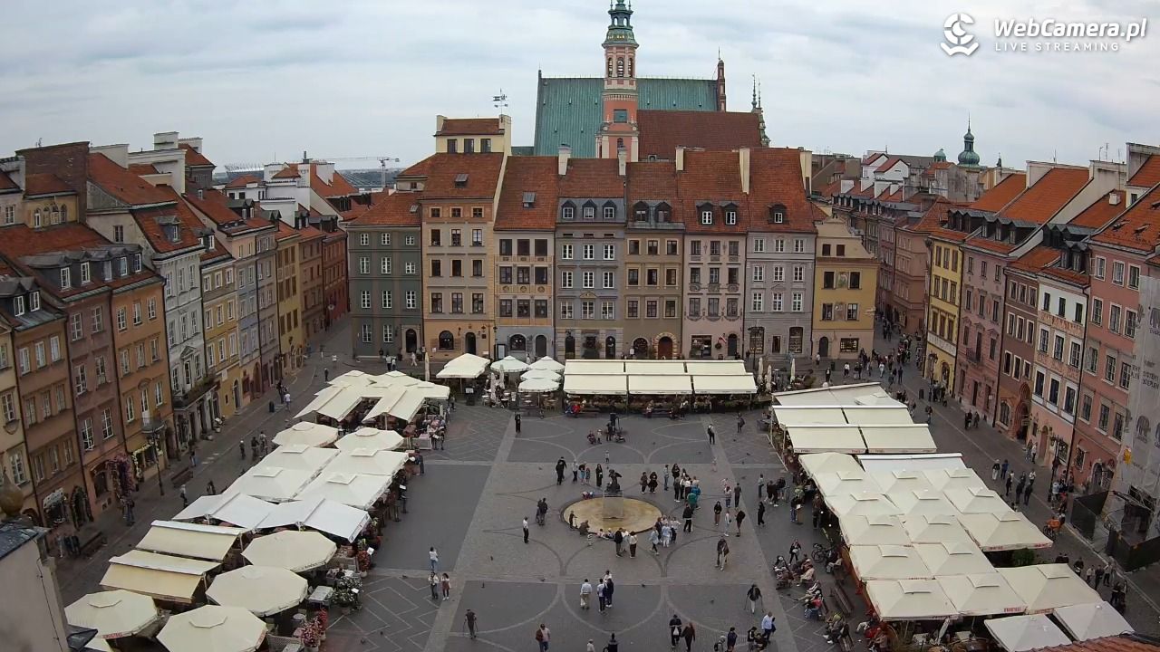 Warszawa - Rynek Starego Miasta - 13 wresień 2026, 15:17