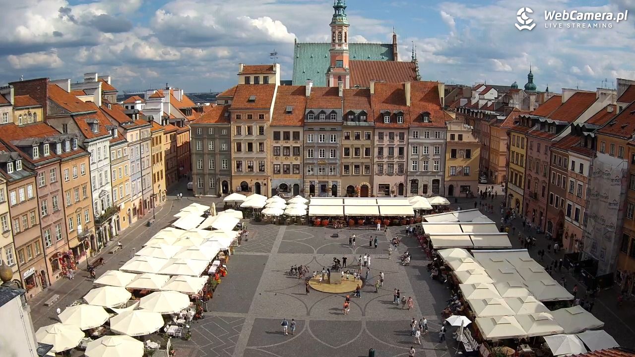 Warszawa - Rynek Starego Miasta - 04 sierpień 2025, 15:29