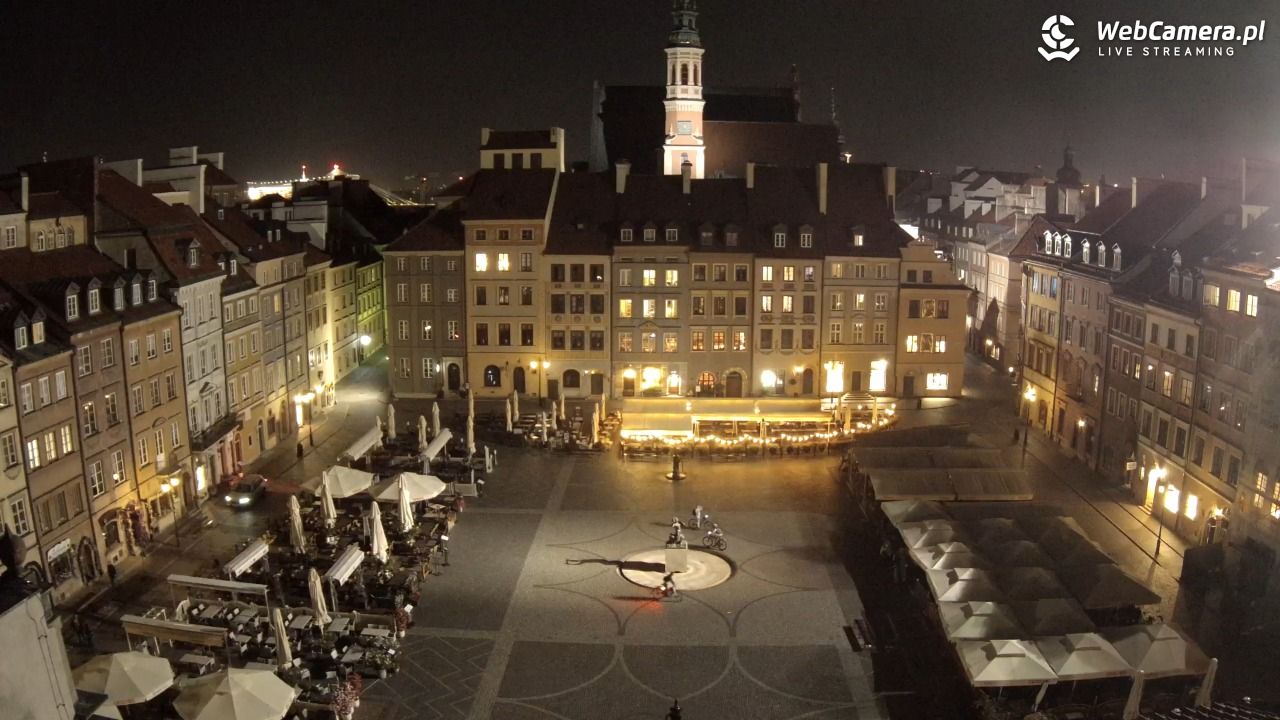 Warszawa - Rynek Starego Miasta - 13 wresień 2026, 00:22