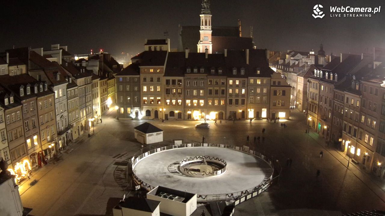 Warszawa - Rynek Starego Miasta - 06 marzec 2026, 21:16