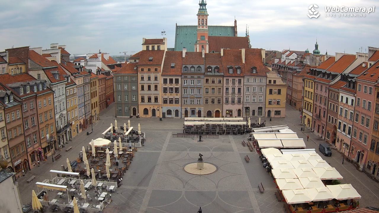 Warszawa - Rynek Starego Miasta - 20 kwiecień 2026, 06:41