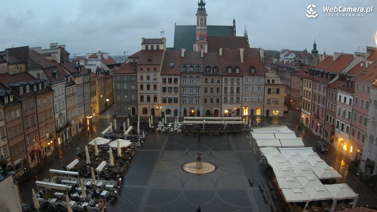 Warszawa - Rynek Starego Miasta - 10 wresień 2026, 05:54