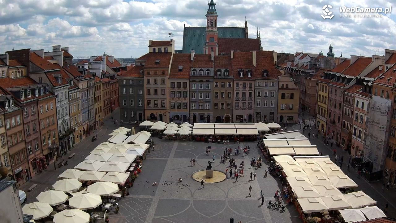 Warszawa - Rynek Starego Miasta - 04 sierpień 2025, 12:37