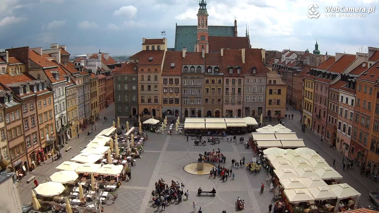 Warszawa - Rynek Starego Miasta - 14 maj 2025, 12:10