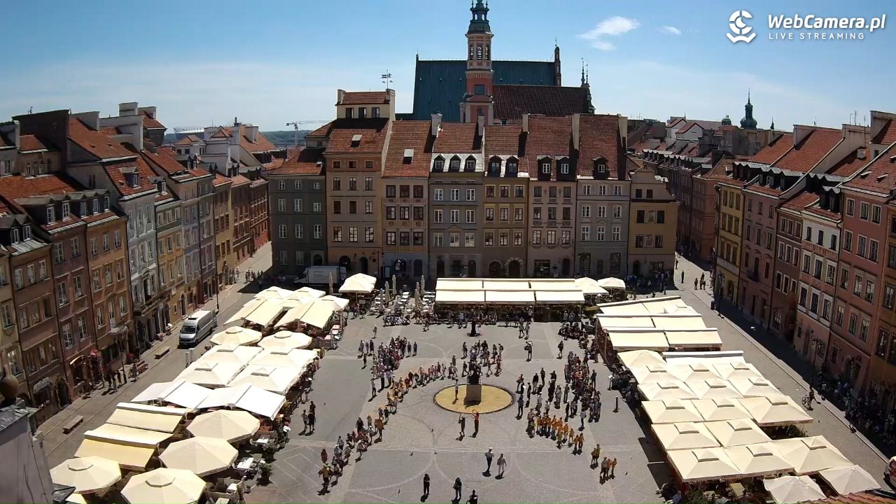 Warszawa - Rynek Starego Miasta - 09 czerwiec 2026, 11:34