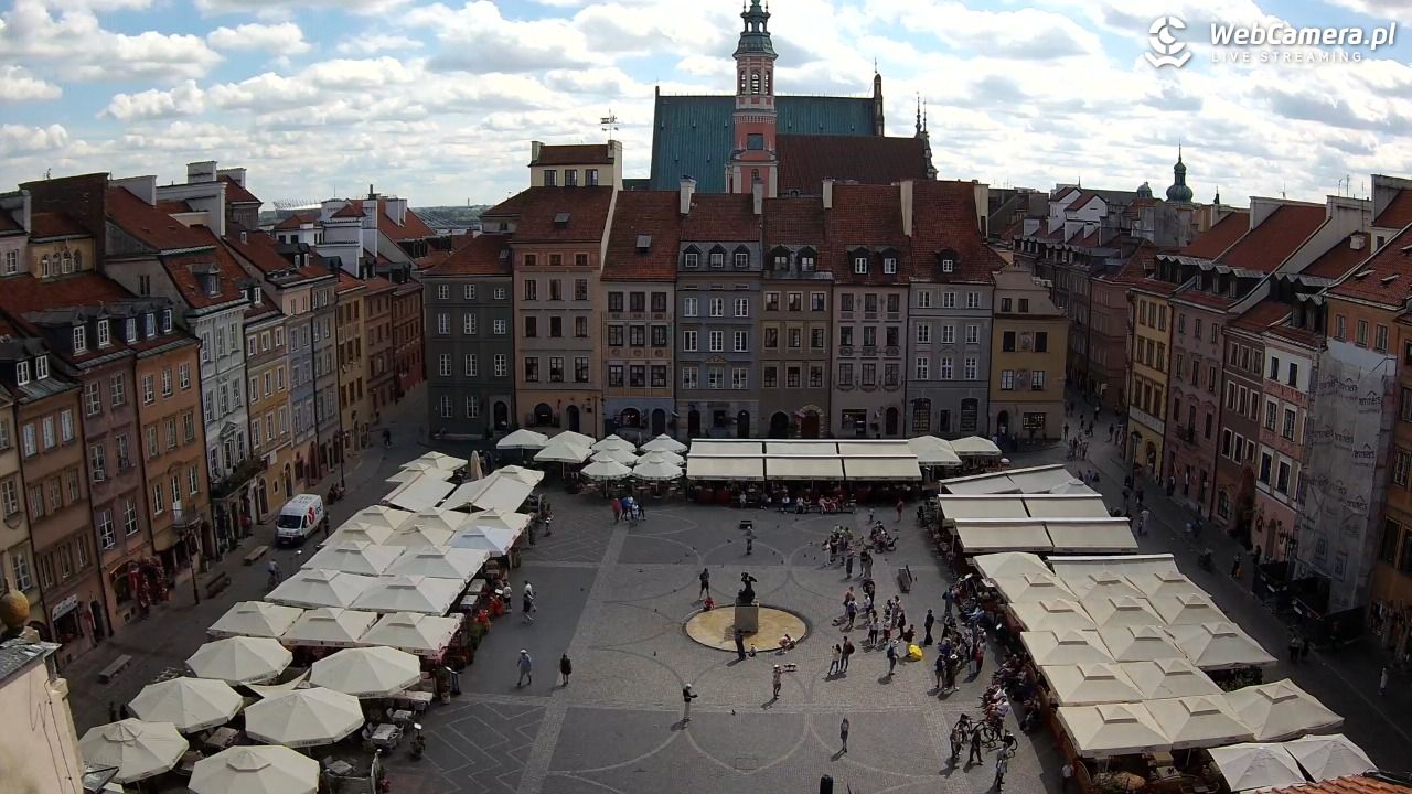 Warszawa - Rynek Starego Miasta - 04 sierpień 2025, 12:14