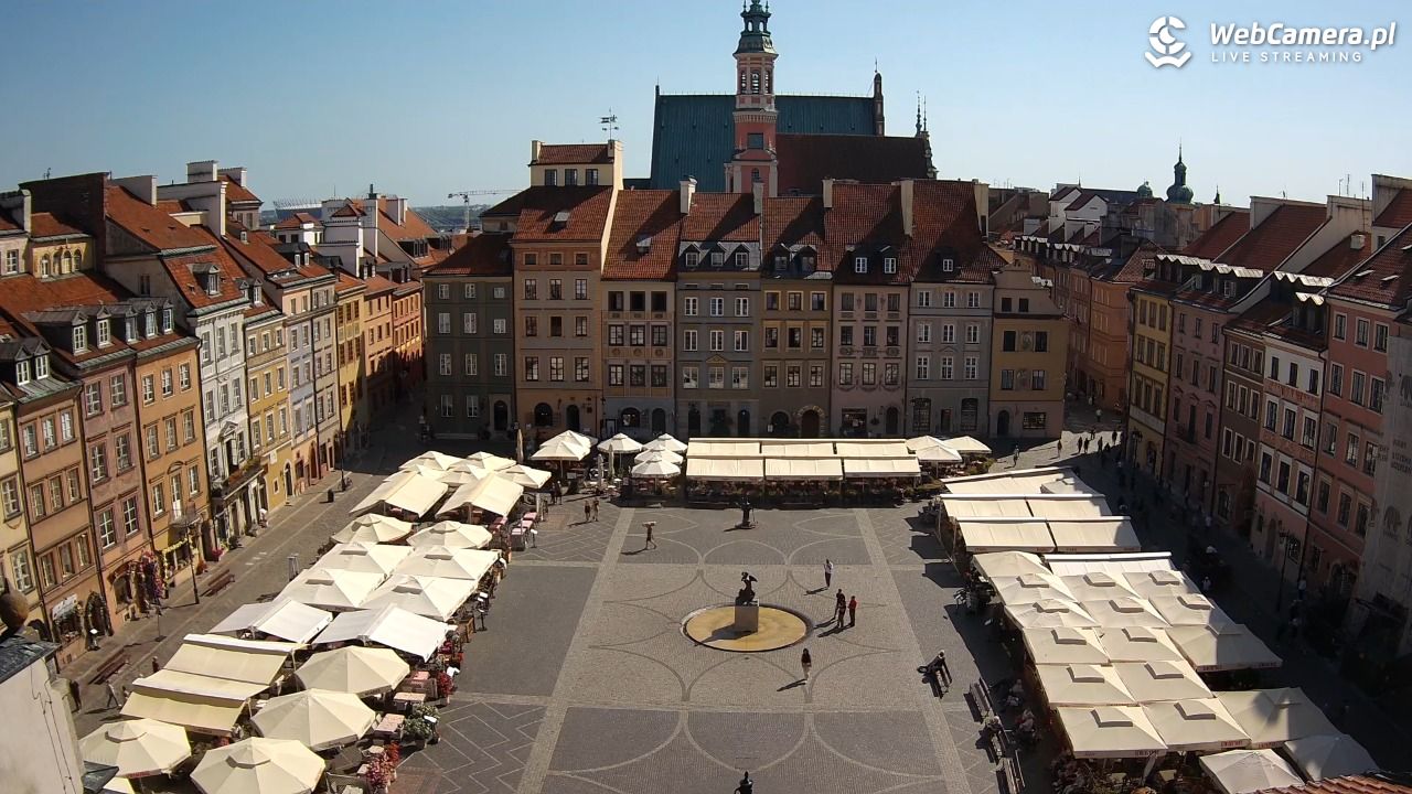 Warszawa - Rynek Starego Miasta - 09 wresień 2026, 12:47