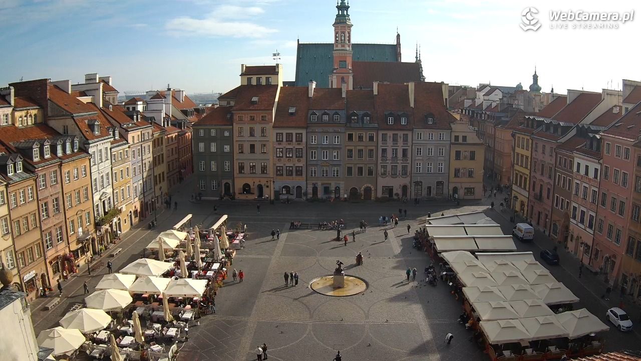 Warszawa - Rynek Starego Miasta - 23 październik 2025, 12:42
