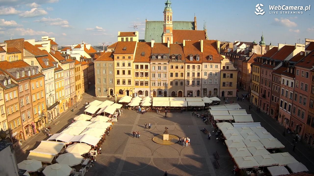 Warszawa - Rynek Starego Miasta - 20 maj 2026, 17:59