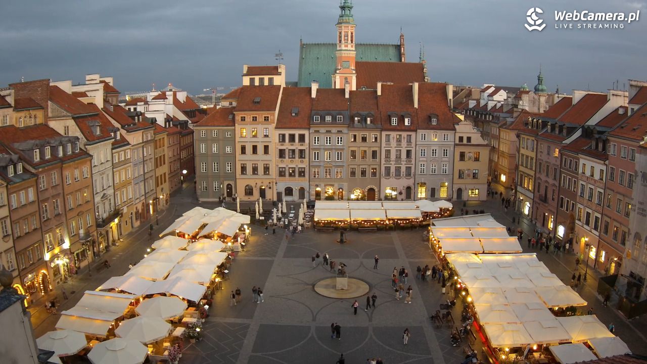 Warszawa - Rynek Starego Miasta - 14 wresień 2026, 19:15