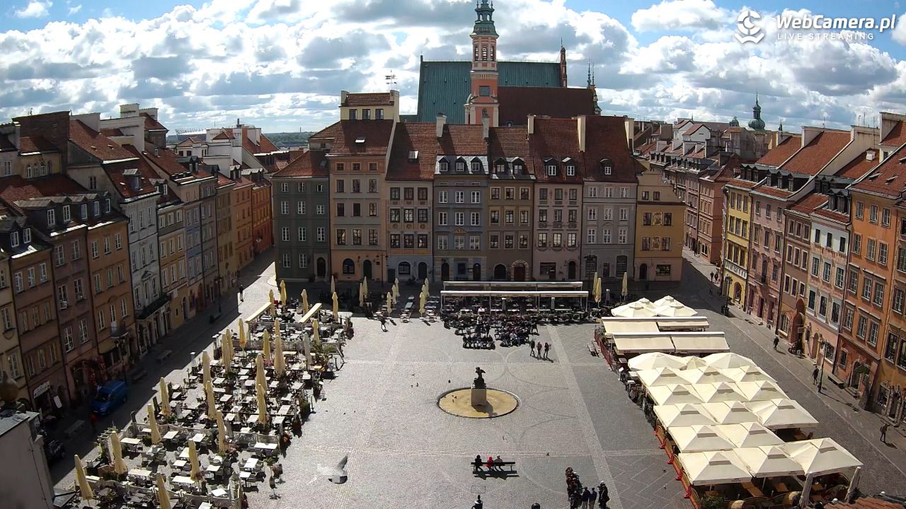 Warszawa - Rynek Starego Miasta - 15 maj 2025, 09:42