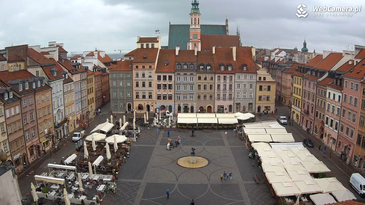 Warszawa - Rynek Starego Miasta - 21 lipiec 2026, 11:19