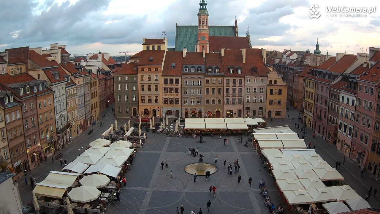 Warszawa - Rynek Starego Miasta - 23 lipiec 2026, 20:07