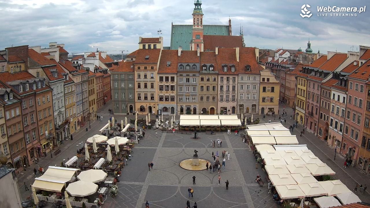 Warszawa - Rynek Starego Miasta - 21 lipiec 2026, 17:38