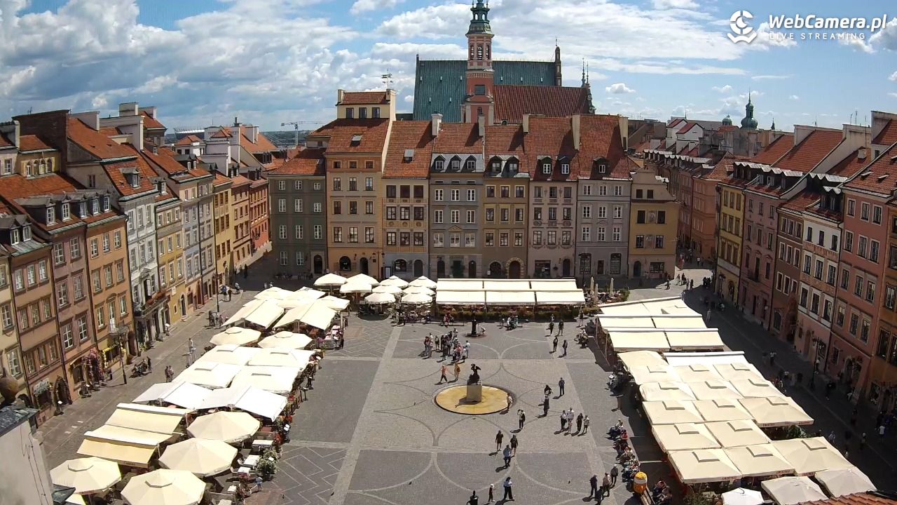 Warszawa - Rynek Starego Miasta - 22 lipiec 2026, 12:44