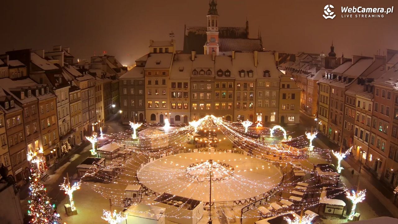 Warszawa - Rynek Starego Miasta - 22 styczeń 2026, 21:38
