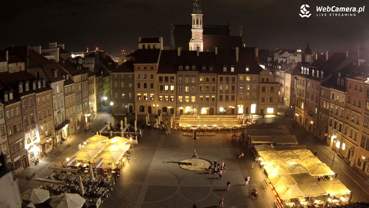 Warszawa - Rynek Starego Miasta - 26 maj 2026, 22:37