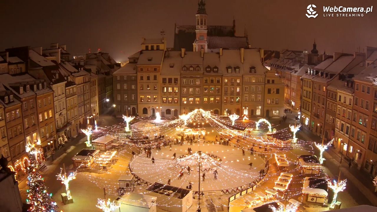 Warszawa - Rynek Starego Miasta - 22 styczeń 2026, 19:53