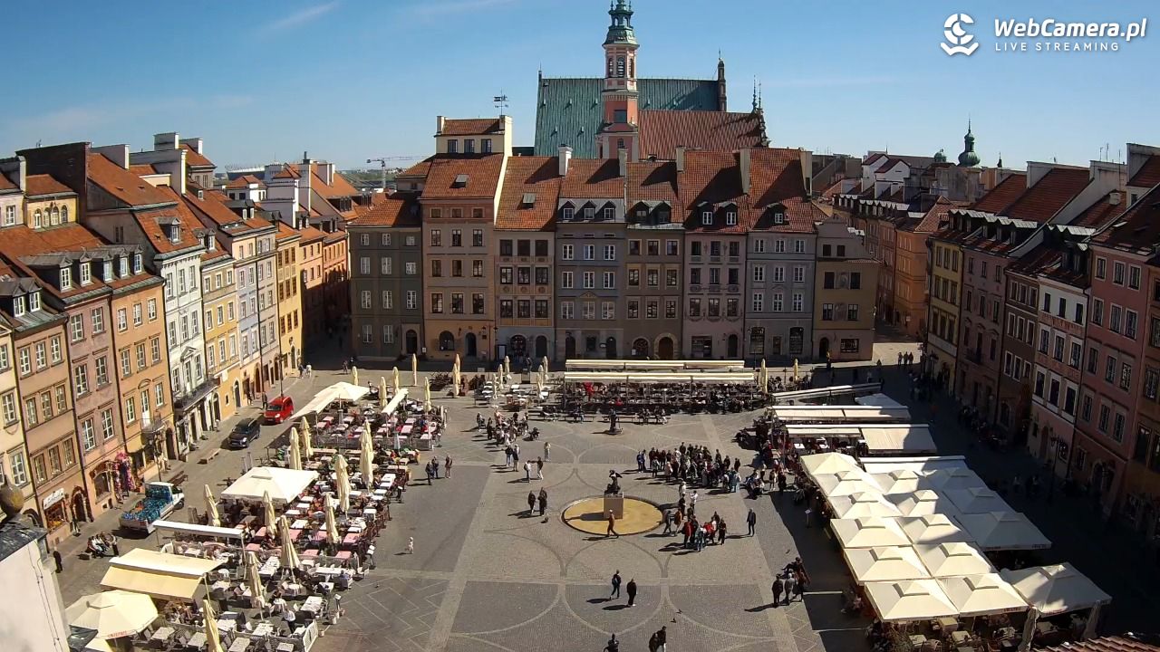 Warszawa - Rynek Starego Miasta - 22 kwiecień 2026, 14:07