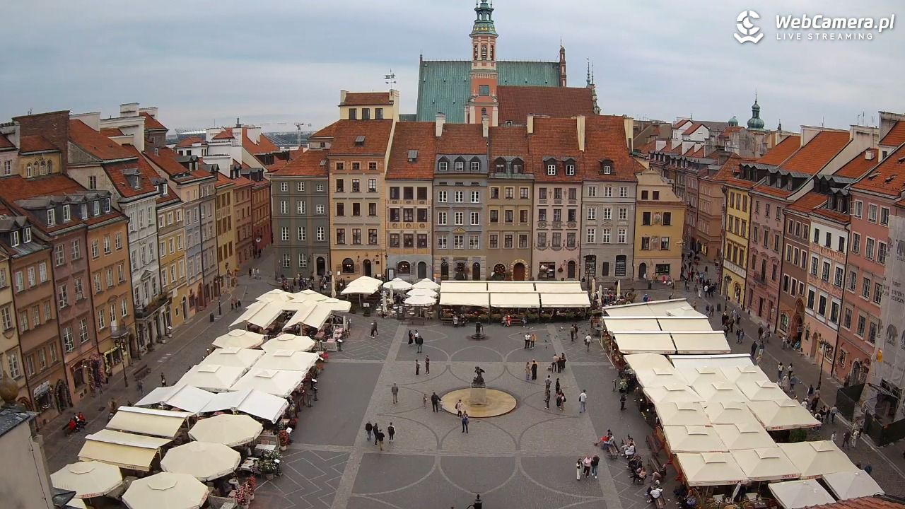 Warszawa - Rynek Starego Miasta - 13 wresień 2026, 17:31