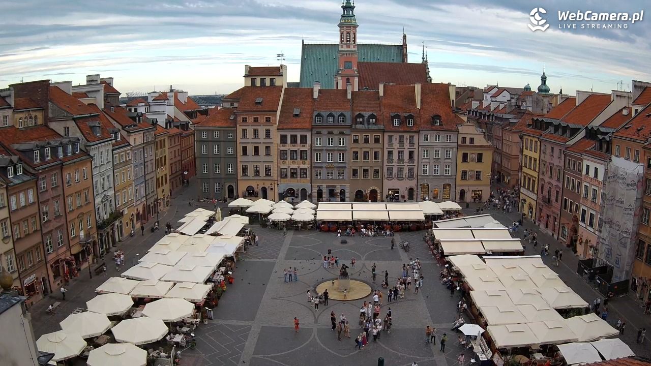 Warszawa - Rynek Starego Miasta - 05 sierpień 2025, 18:23