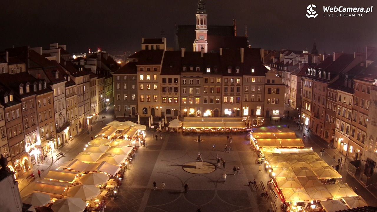Warszawa - Rynek Starego Miasta - 13 wresień 2026, 20:41