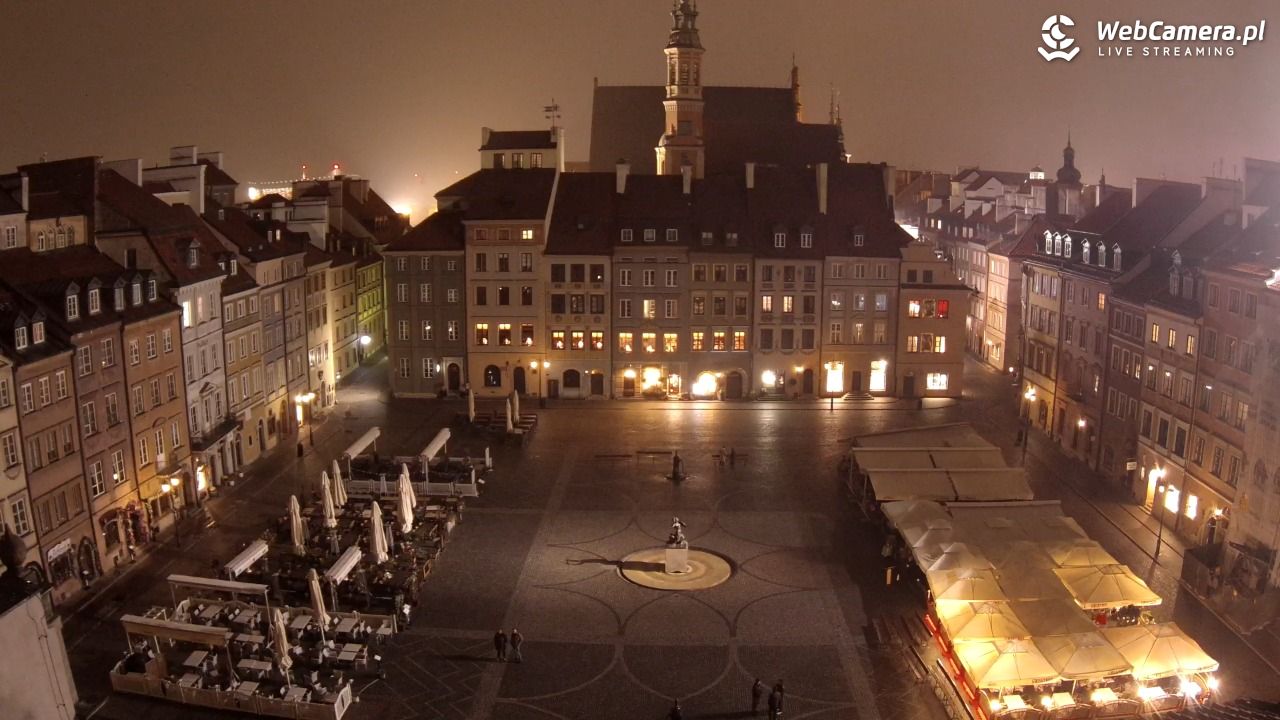 Warszawa - Rynek Starego Miasta - 28 październik 2026, 21:39