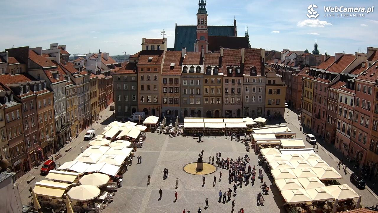 Warszawa - Rynek Starego Miasta - 25 maj 2026, 11:25