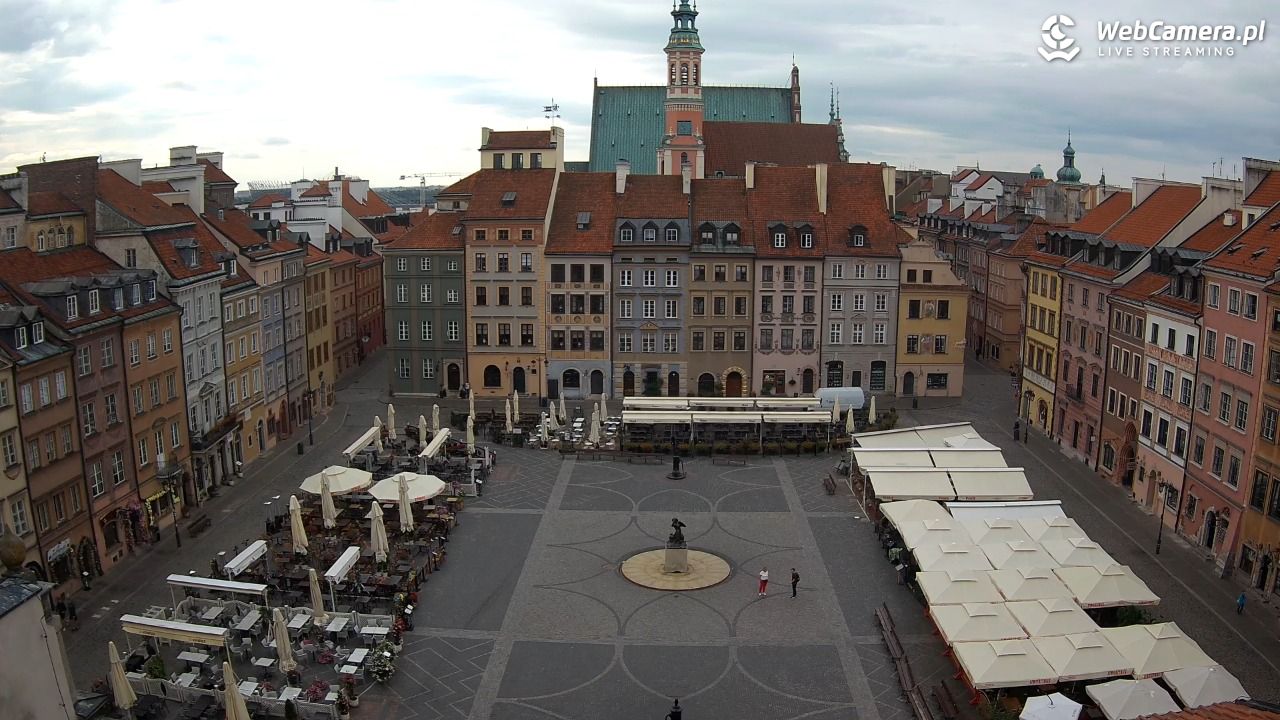 Warszawa - Rynek Starego Miasta - 23 lipiec 2026, 07:56