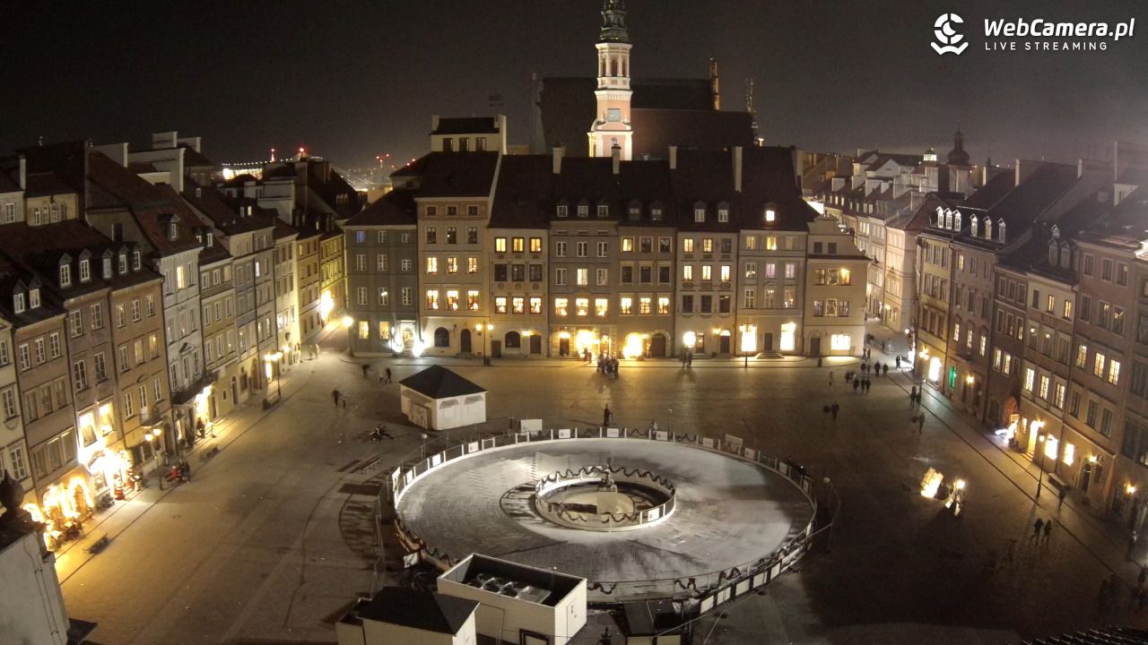 Warszawa - Rynek Starego Miasta - 08 marzec 2026, 20:20