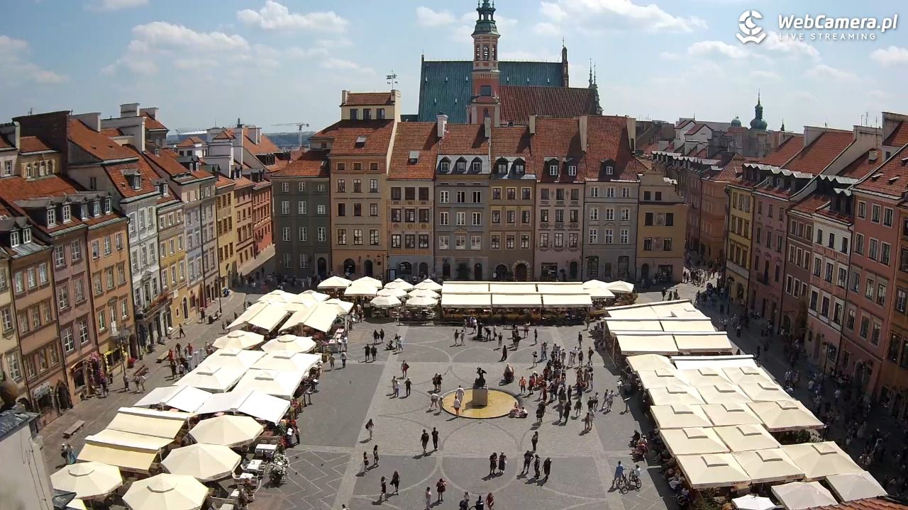 Warszawa - Rynek Starego Miasta - 19 lipiec 2026, 12:37