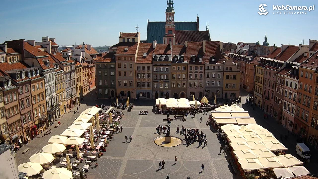 Warszawa - Rynek Starego Miasta - 28 kwiecień 2025, 12:24