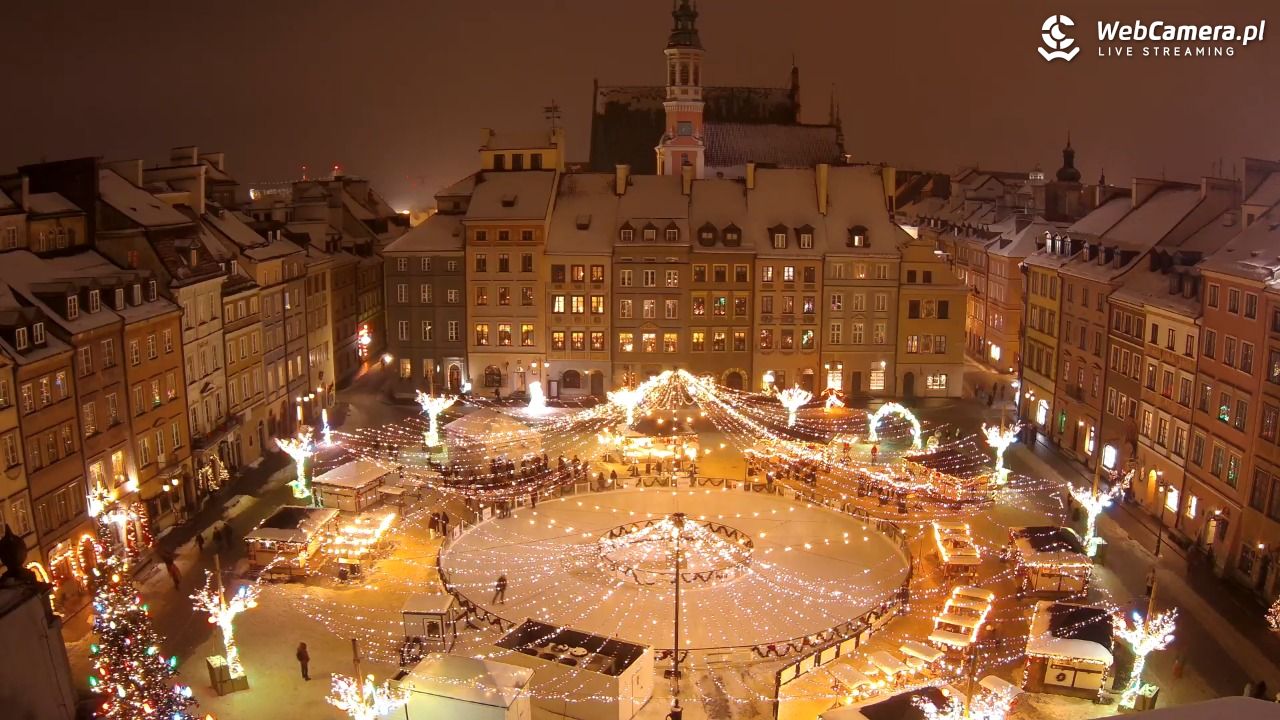 Warszawa - Rynek Starego Miasta - 23 styczeń 2026, 19:05