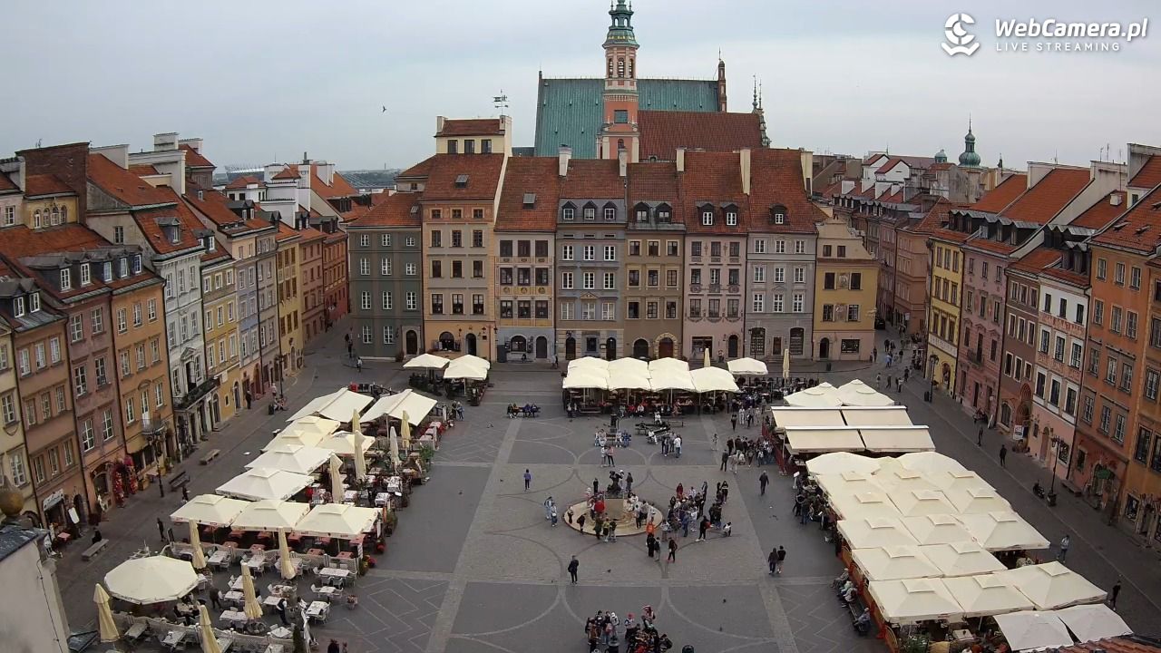 Warszawa - Rynek Starego Miasta - 29 kwiecień 2025, 13:03