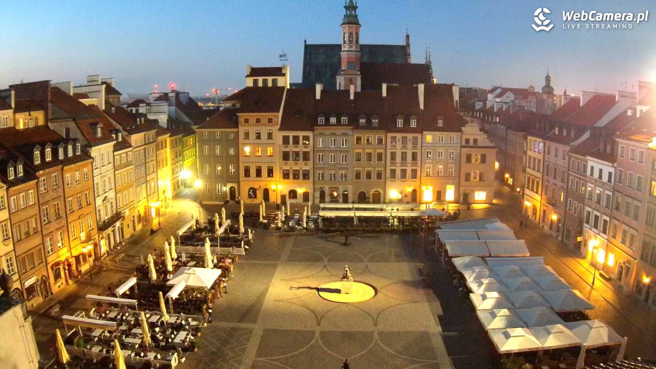 Warszawa - Rynek Starego Miasta - 08 czerwiec 2026, 03:15