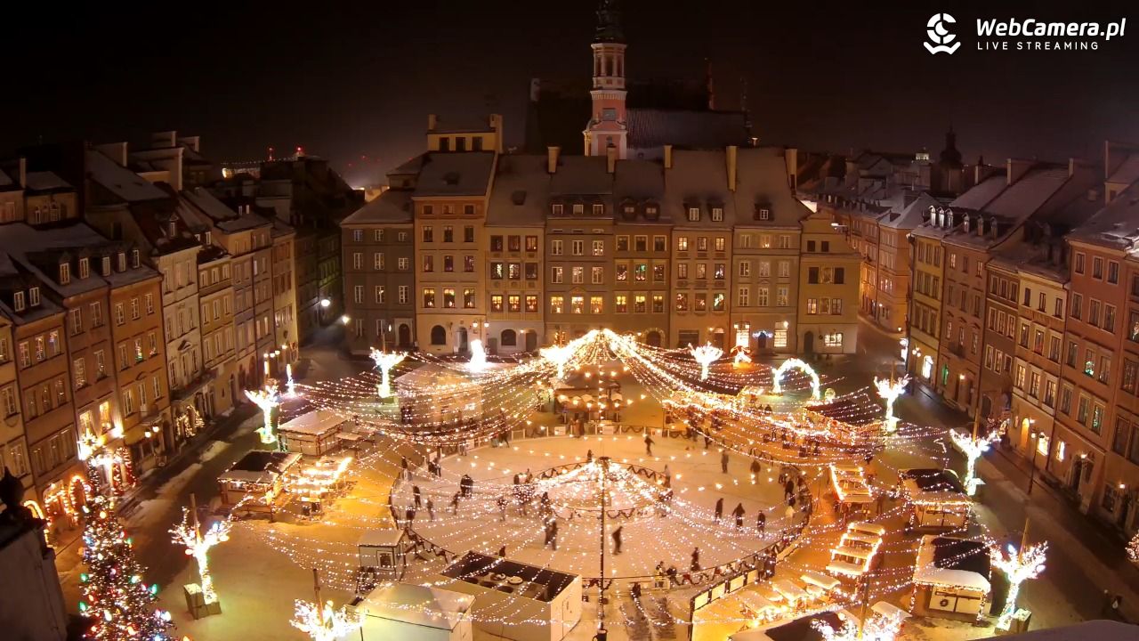 Warszawa - Rynek Starego Miasta - 21 styczeń 2026, 20:27