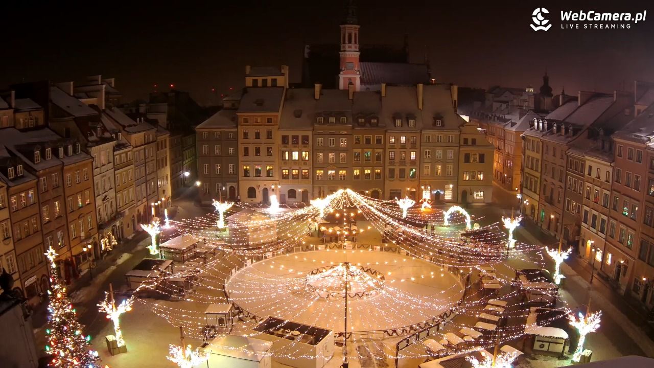 Warszawa - Rynek Starego Miasta - 19 styczeń 2026, 23:32