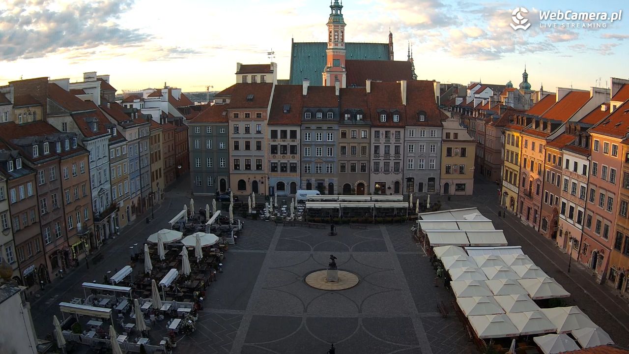 Warszawa - Rynek Starego Miasta - 22 lipiec 2026, 05:30