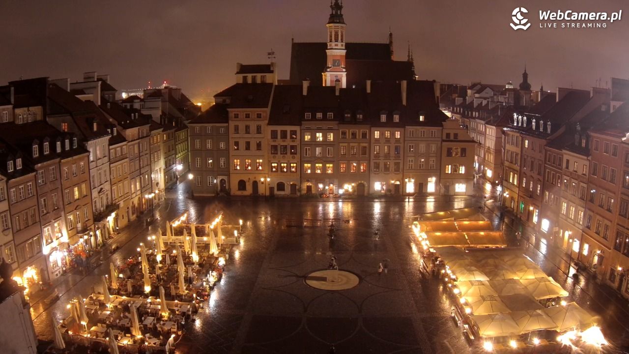 Warszawa - Rynek Starego Miasta - 24 październik 2025, 18:06