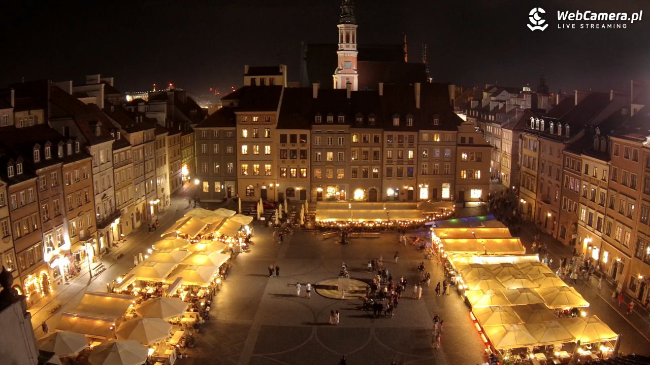 Warszawa - Rynek Starego Miasta - 06 czerwiec 2026, 22:29