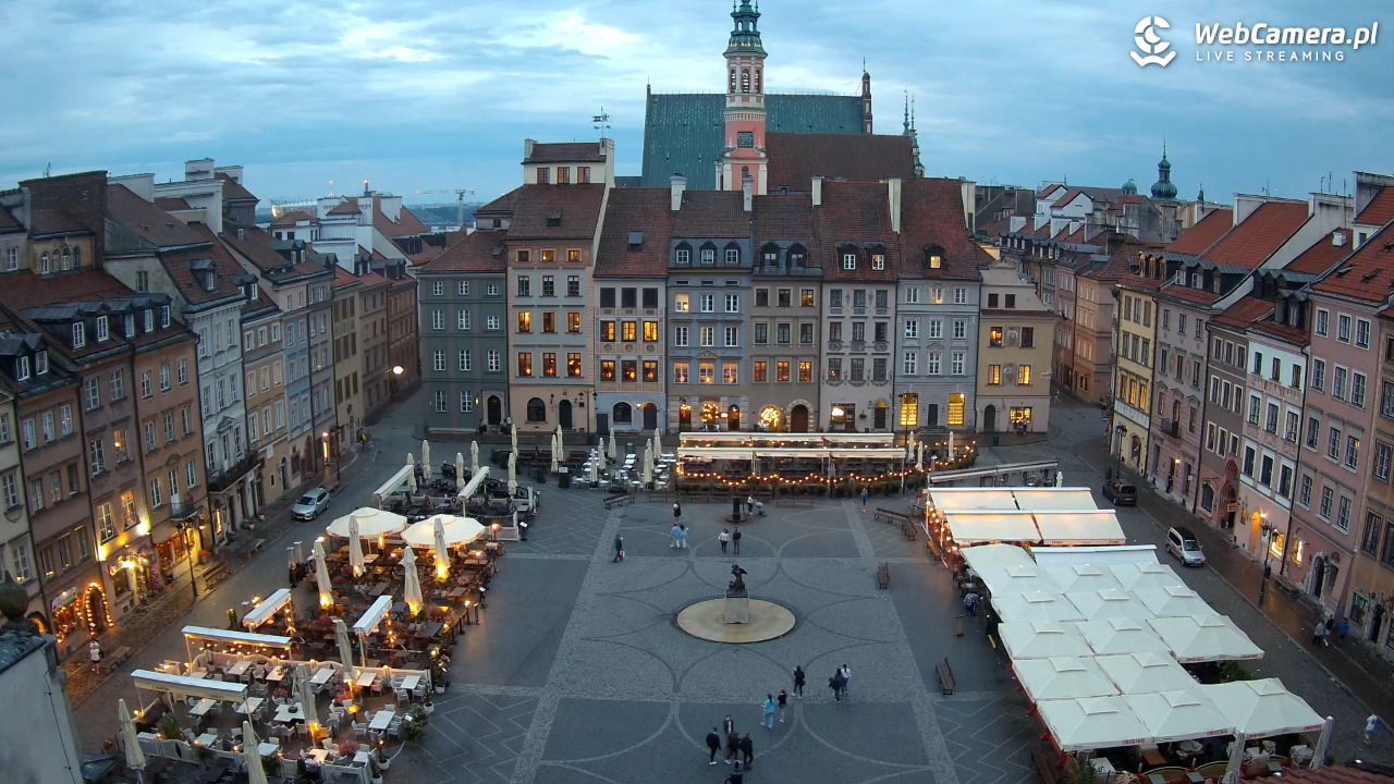 Warszawa - Rynek Starego Miasta - 09 czerwiec 2026, 21:01