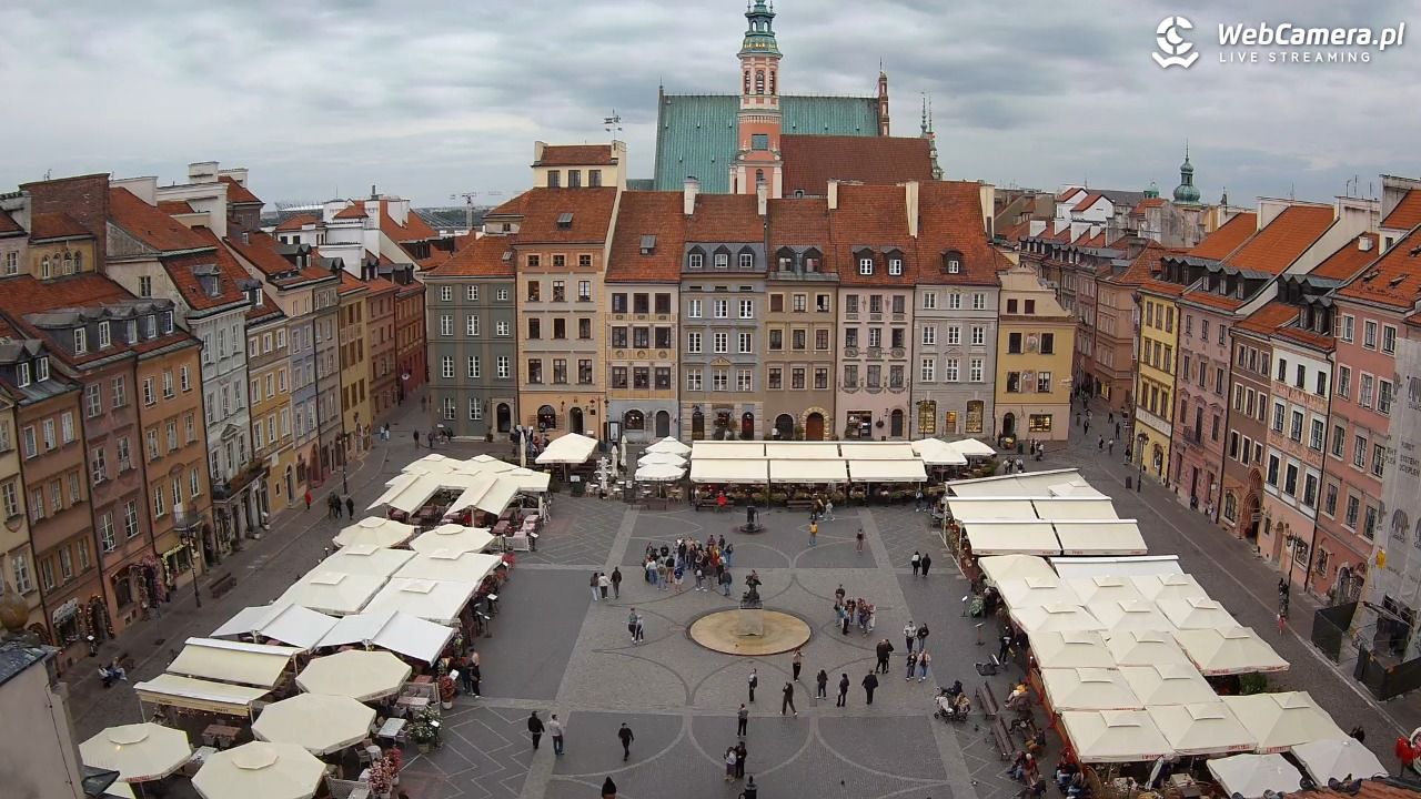 Warszawa - Rynek Starego Miasta - 11 wresień 2026, 17:01