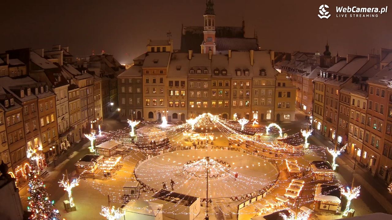 Warszawa - Rynek Starego Miasta - 22 styczeń 2026, 19:04