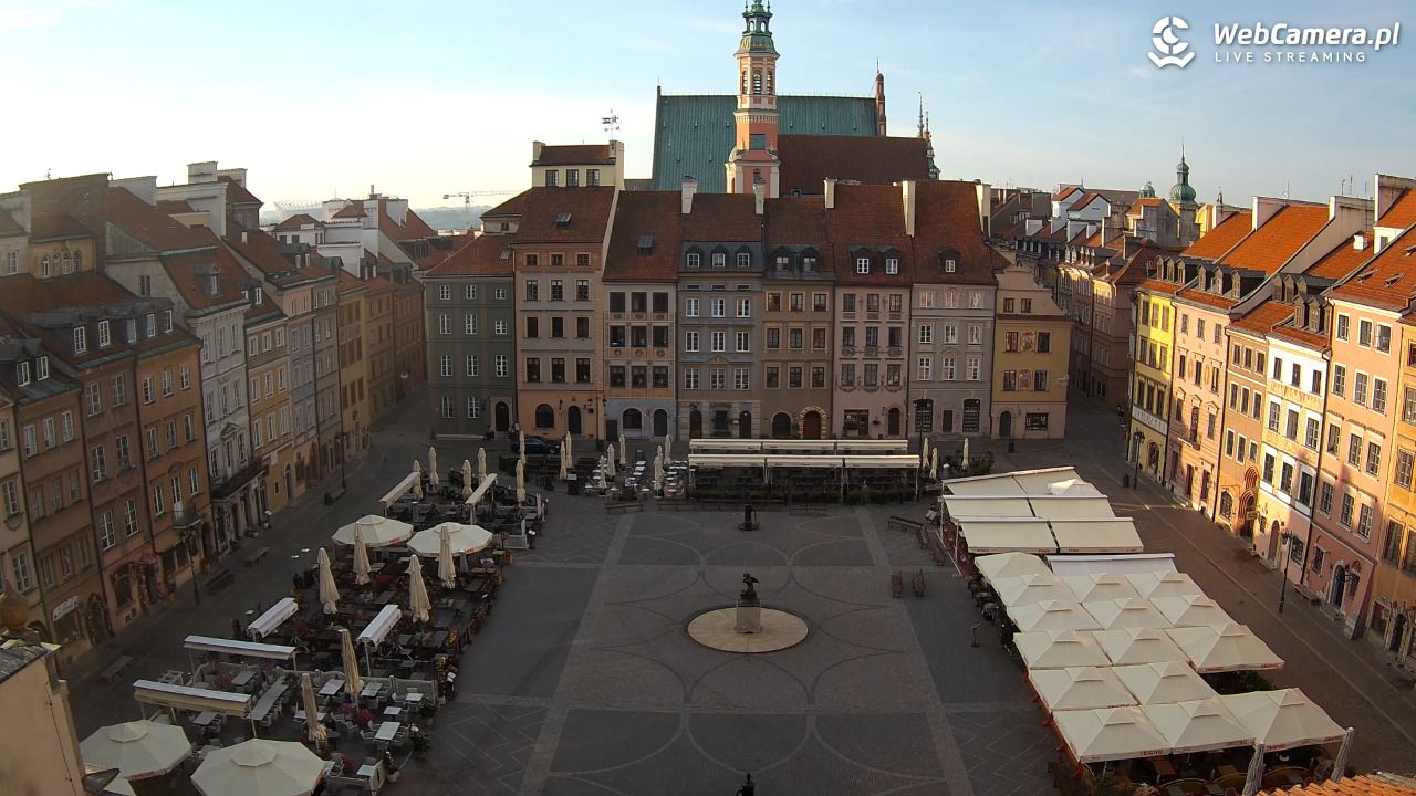 Warszawa - Rynek Starego Miasta - 09 czerwiec 2026, 05:55