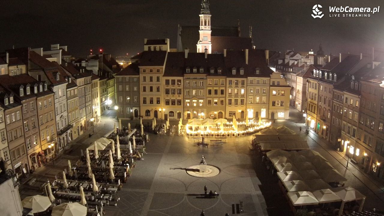 Warszawa - Rynek Starego Miasta - 13 maj 2025, 23:32