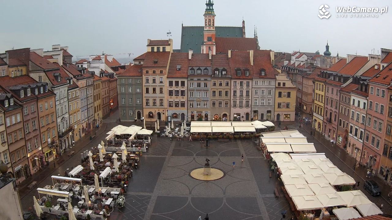 Warszawa - Rynek Starego Miasta - 19 lipiec 2026, 19:01