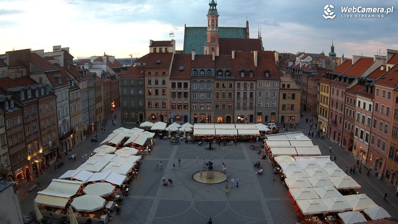 Warszawa - Rynek Starego Miasta - 07 czerwiec 2026, 20:11